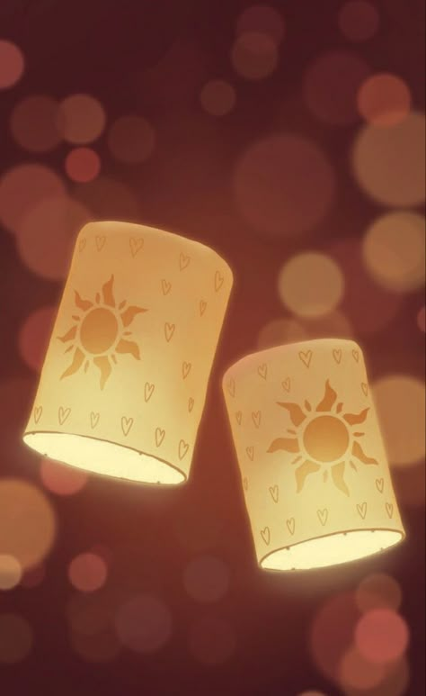 Disney Wallpaper Tangled, Rapunzel Sun, Lantern Wallpaper, Tangled Sun, Tangled Flower, Tangled Lanterns, Tangled Wallpaper, Tangled Disney, Photowall Ideas