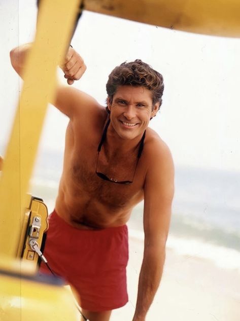 Baywatch Tv Show, David Hasselhoff, Knight Rider, Baywatch, Tv Series, It Cast, Tv Shows, Celebrities, Tv