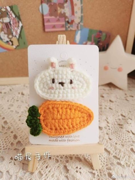 Create Magic with Crochet Patterns Ideas Crochet Hair Clips, Pola Amigurumi, Crochet Hair Accessories, Crochet Business, Kawaii Crochet, Pola Sulam, Patterns Ideas, Fun Crochet Projects, Diy Crochet Projects