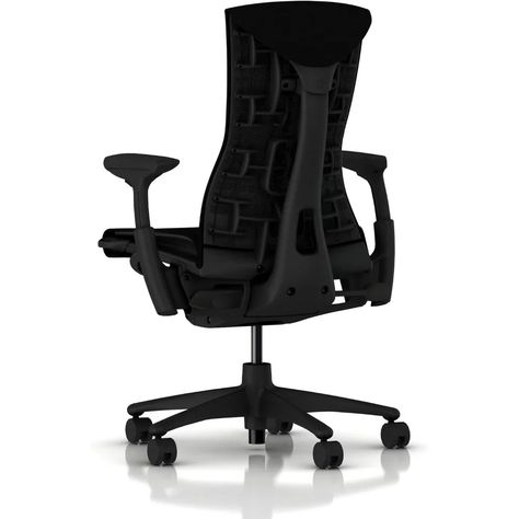 Embody Ergonomic Office Chair | Fully Adjustable Arms and Carpet Casters Embody Chair, Best Ergonomic Office Chair, Most Comfortable Office Chair, Ergonomic Seating, Comfortable Office Chair, Best Office Chair, Leather Chairs, Best Office, Office Desk Chair