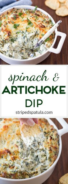 Canned Artichokes, Chips Dip, Spinach Artichoke Dip Recipe, Spinach And Artichoke Dip, Artichoke Dip Recipe, Cheesecake Dip, Creamy Dip, Gouda Cheese, Spinach Artichoke Dip