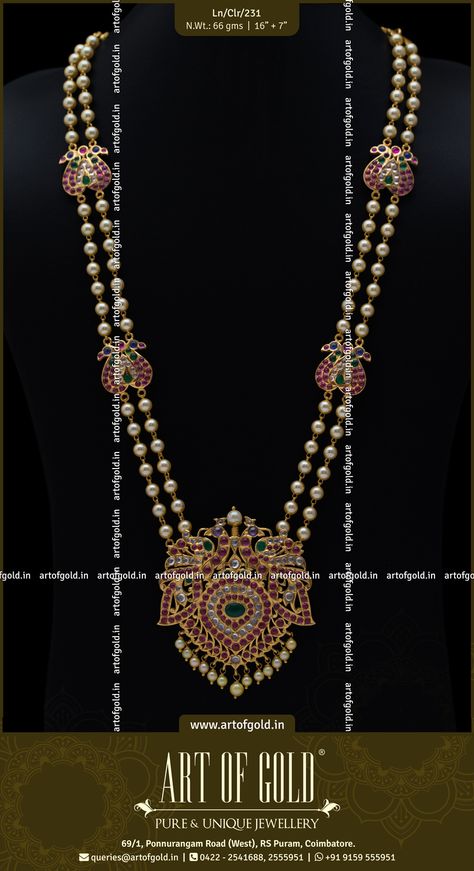 Pearl Haram, Jewerly Art, Jewellery Shops, Gold Pearl Jewelry, Pearl Jewelry Design, Gold Jewelry Simple Necklace, Pearl Necklace Designs, Gold Necklace Indian Bridal Jewelry, Beaded Necklace Designs