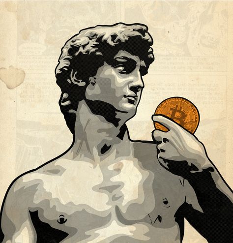 Michelangelo's David pop art portrait on Behance David Pop Art, Michelangelo Paintings, Famous Pop Art, David Painting, Michelangelo Art, Michelangelo's David, Paintings Famous, Psy Art, Easy Canvas Art