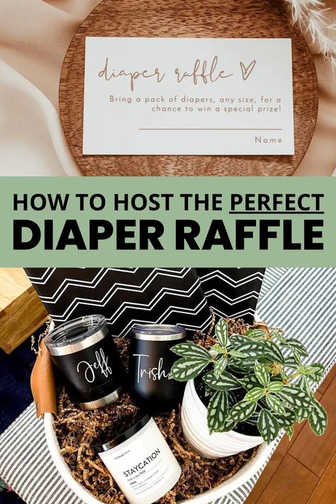 Elevate your baby shower game with our complete guide on how to host a diaper raffle! Discover creative prize ideas, charming signs, invitation tips, and adorable gift baskets. Plus, get free printables for tickets and learn the perfect wording for a memorable event. Diaper Raffle Prize Ideas, Diaper Raffle Prizes Ideas, Raffle Prize Ideas, Diaper Raffle Prize, Raffle Box, Prize Ideas, Baby Shower Prizes, Wildflower Baby Shower, Raffle Prizes