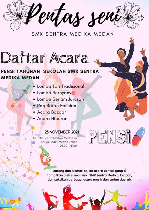 Pentas Seni, Foto Aesthetic, Apa Aja, Poster Design, Entertainment, Design, Art