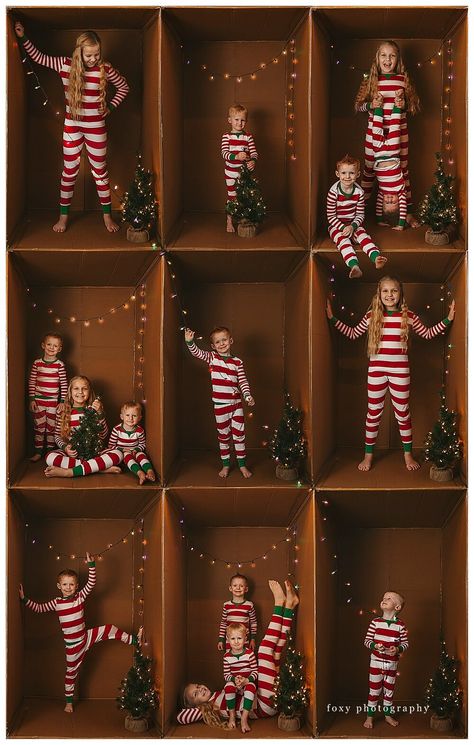 Formal Christmas Photoshoot, Christmas Photoshoot Kids, Diy Christmas Photoshoot, Christmas Pictures Kids, Christmas Mini Shoot, Diy Christmas Photo, Christmas Studio, Christmas Family Photoshoot, Christmas Card Pictures