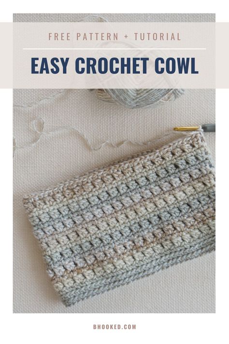 Crochet Cowls Patterns, Free Crochet Cowl Patterns For Women, Crochet Cowl Free Pattern Neck Warmer, Easy Crochet Cowl, Amanda Crochets, Donation Ideas, Easy Crochet Headbands, Crocheted Scarves, Crochet Cowl Free Pattern