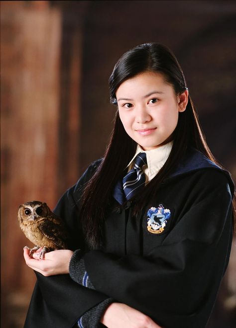 Hogwarts uniform | Harry Potter Wiki | Fandom Hufflepuff Uniform, Ravenclaw Uniform, Gryffindor Uniform, Katie Leung, Raven Claw, Hogwarts Uniform, Winter Cloak, Cho Chang, The Prisoner Of Azkaban