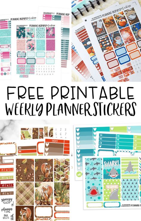 Free Printable Happy Planner Stickers, Free Cricut Print And Cut Planner Stickers, Erin Condren Stickers Free Printables, Free Happy Planner Stickers, Calendar Stickers Printable Free, Happy Planner Stickers Free Printable, Happy Planner Printables Free, Cricut Stickers Free Printable, Free Stickers Printables