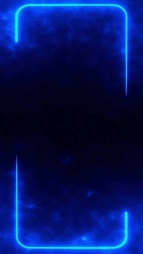 Black And Blue Neon Wallpaper, Iphone Frame Wallpaper, Neon Aesthetic Wallpaper Iphone, Frame Wallpaper Iphone, Blue Neon Wallpaper, Neon Blue Wallpaper, Frame Edit Aesthetic, Neon Blue Background, Wallpaper Framed