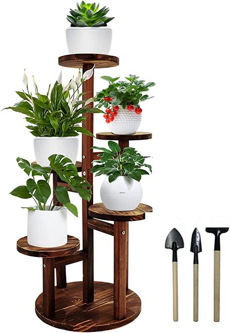 Tattoo Trees, Corner Plant Shelf, Tattoo Plant, Corner Plant, Tall Plant, Tall Plant Stands, Plant Stands Outdoor, Modern Plant Stand, Wooden Plant Stands