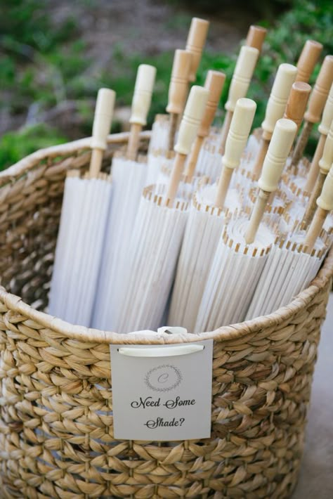 Unique Bridal Shower Favors, Parasol Wedding, White Wedding Theme, Umbrella Wedding, Paper Umbrellas, All White Wedding, Unique Bridal Shower, Practical Wedding, Deer Valley