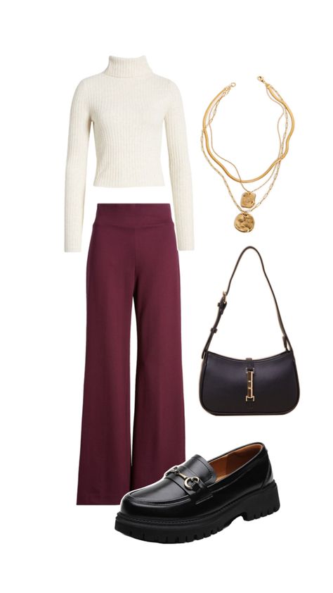 Plum Color, Colourful Outfits, Outfit Idea, Plum, Color