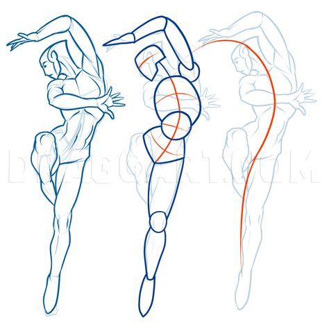 Fun Poses Drawing Reference, Reference Ideas, Action Pose, Human Figure Drawing, Drawing Step, Pose References, Gesture Drawing, 캐릭터 드로잉, Sketch Ideas