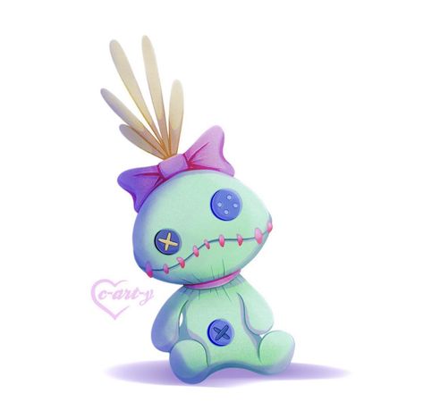 Disney Tattoos Stitch, Scrump Tattoo, Lilo And Stitch Doll, Scrump Lilo And Stitch, Lilo's Doll, Lilo And Stitch Tattoo, Voodoo Doll Tattoo, Stitch Drawings, Lilo Und Stitch