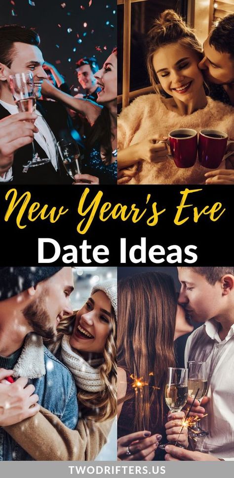 ROMANTIC NEW YEAR’S EVE IDEAS FOR COUPLES New Years Eve Traditions, Couples Things To Do, Date Ideas For Couples, Date Ideas For New Couples, Cheap Date Ideas, Romantic Date Night Ideas, New Years Traditions, New Year's Eve Recipes, Wild Night