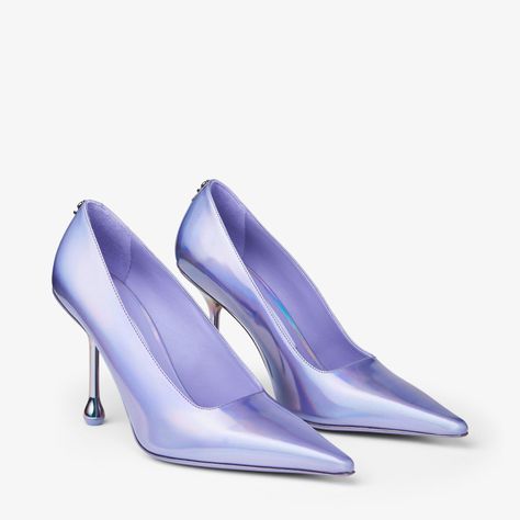 Ixia 95|Tanzanite Leather Pumps| JIMMY CHOO AU Purple Pumps, Velvet Pumps, Modern Shoes, Designer Pumps, Sneaker Dress Shoes, Jimmy Choo Shoes, Boot Bag, Footwear Design Women, Boots And Sneakers