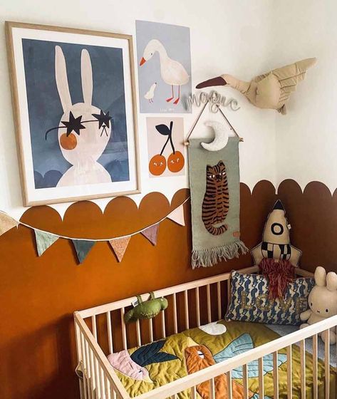 Animal Themed Nursery, Organic Interior, Baby Nurseries, Animal Nursery Theme, Vintage Style Rugs, Nursery Room Inspiration, Baby Room Design, Nursery Inspo, Themed Nursery