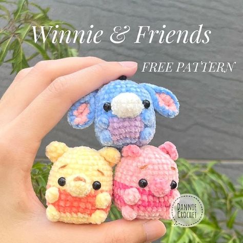 Free amigurumi crochet toys patterns | 🐝Free crochet pattern by @famicrochets | Instagram One Color Crochet Patterns, Funny Crochet Amigurumi, Free Weird Crochet Patterns, Amugari Crochet Free Pattern, Crochet Easy Free Patterns, Easy Amigurumi Free Pattern Beginner No Sew, Fast And Easy Crochet Amigurumi, Crochet Pdf Pattern, Cute Mini Crochet Ideas