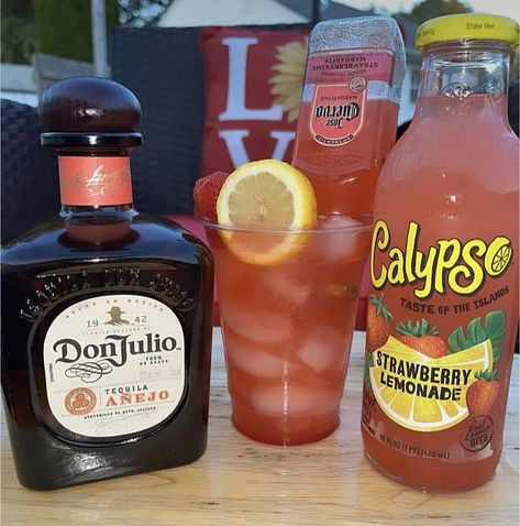 #liquor #cocktails #calypso Summer Drinks Alcohol Recipes, Fruity Alcohol Drinks, Spicy Drinks, Fun Drinks Alcohol, Pretty Alcoholic Drinks, Alcholic Drinks, Summer Drinks Alcohol, Cocktail Drinks Alcoholic, Yummy Alcoholic Drinks