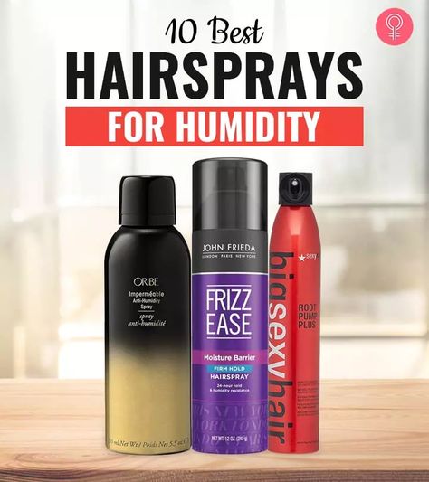 The 9 Best Hairsprays For Humidity - Our Top Picks | Stylecraze Anti Humidity Hair Products, Humidity Hair, Best Hairspray, Volumizing Spray, Floor Exercises, How To Apply Blush, Flat Hair, Damaged Hair Repair, Organic Hair