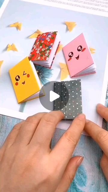 Emprendimiento Ideas, Creative Origami, Mini Notepad, Origami Love, Paper Craft Diy Projects, Mini Notebooks, Fun Easy Crafts, Diy Book, Easy Paper Crafts