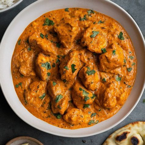 Chicken Makhani Recipe - Instacart Butter Chicken With Rice, Makhani Recipe, Chicken Makhani, Crispy Chicken Recipes, Chicken With Rice, Natural Grocers, Chicken Tikka Masala, North India, Tikka Masala