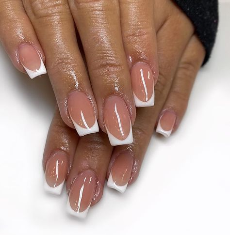 Smile French Tip Nails, Deep Smile Line Nails French, Deep French Nails, Tan Nails, Smile Lines, Lines On Nails, Cool Nail Designs, French Tip Nails, French Manicure