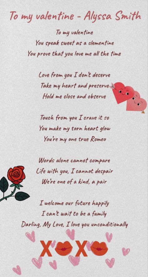 A poem I wrote to give to my darling this valentines day Valintines Day, Valentines Poems, Valentines Day Poems, Poems For Him, Love You Unconditionally, Love Text, My Darling, A Poem, Hold Me