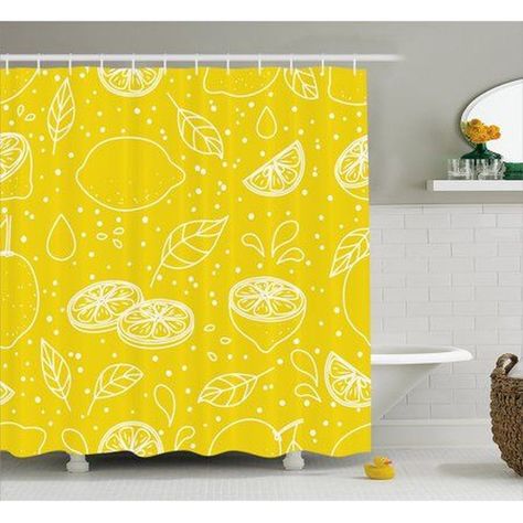 Fruit Bathroom, Restroom Ideas, Lemon Bathroom, Yellow Bathroom Decor, Rustic Bathroom Shelves, Dorm Bathroom, Apartment Hunting, Yellow Bathroom, Indian Home Interior