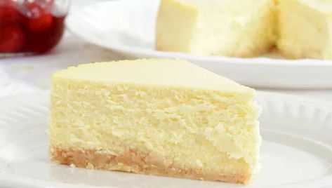 Basic Cheesecake Recipe, Basic Cheesecake, Eggnog Cheesecake, Frozen Cheesecake, Recipes With Whipping Cream, Postre Keto, Classic Cheesecake, Keto Cheesecake, Keto Foods