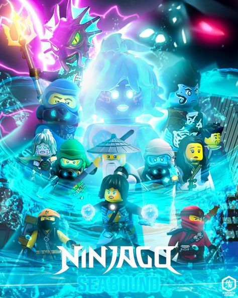 Lego Ninjago Wallpaper, Ninjago Poster, Lego Ninja Go, Ninjago Seabound, Ninjago Wallpaper, Ninjago Pictures, Lego Ninjago Nya, Ninjago Dragon, Lego Wallpaper