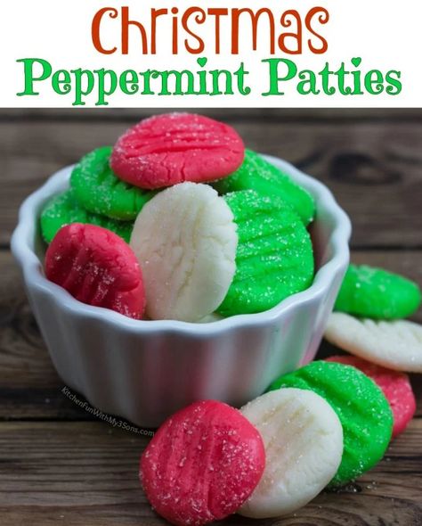 Christmas Peppermint Patties, Christmas Snack Recipes, Everyday Desserts, Peppermint Patty Recipe, York Peppermint Patty, Christmas Yummies, Cream Cheese Mints, Christmas Peppermint, Peppermint Brownies