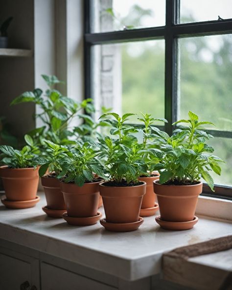 10 Best Herbs To Grow Indoors Counter Top Herb Garden, Thai Apartment, Herb Indoor Garden, Herbs In Kitchen, Kitchen Herb Garden Indoor, Apartment Herb Gardens, Herbs To Grow Indoors, Herb Garden Indoor, Herbs In The Kitchen