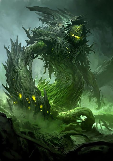 Guild Wars 2 Jungle Minion Creature Fantasy, Guild Wars 2, Heroic Fantasy, Guild Wars, Fantasy Beasts, Seni 3d, 다크 판타지, Monster Concept Art, Fantasy Monster