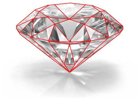 How to Draw a Diamond Diamond 3d Drawing, Diamond Pencil Drawing, Diamond Outline Drawing, Jewel Art Drawing, How To Draw Diamonds, Diamond Drawing Realistic, How To Draw A Diamond, How To Draw Gems, Realistic Diamond Tattoo