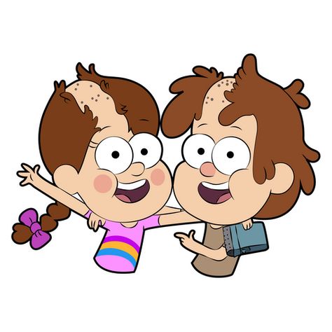 Dipper and Mabel Pines are kind, cheerful brother and sister from the cool animated series Gravity Falls. Dipper and Mabel often participate in various activities and adventures together, so with... Brother And Sister Cartoon Characters, Gravity Falls Dipper And Mabel, Dipper E Mabel, Dipper Y Mabel, Disney Best Friends, Autumn Tattoo, Gravity Falls Dipper, Fall Artwork, Fall Friends