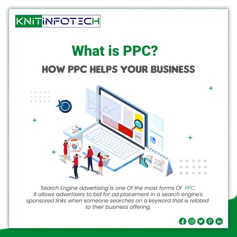 Best Digital Marketing PPC stands for Pay-Per-Click Search Engine Advertising is one of the most popular forms of PPC. is the faster way to run an advertising campaign and get instant results. PPC helps your business to grow faster and get leads. Mail us: info@knitinfotech.com Call Now: +91 9871912805 The Faster Way, Digital Marketing Infographics, Marketing Infographics, Menu Design Template, Digital Marketing Design, Ppc Advertising, Infographic Marketing, Marketing Strategy Social Media, Google Ads