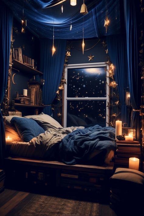 Witchy Bedroom Ideas, Interior Design Per La Casa, Dark Bedroom, Dark Home Decor, Dark Home, Romantic Bedroom, Design Del Prodotto, Dream Room Inspiration, Decoration Inspiration