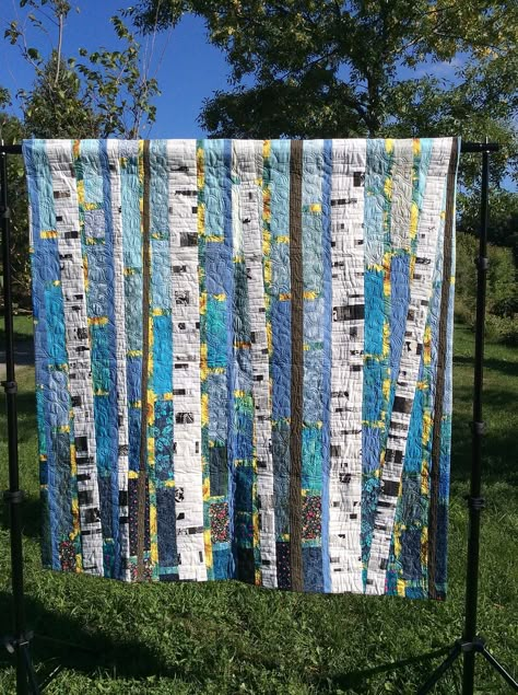 Konst Designs, Landscape Art Quilts, Landscape Quilt, Quilt Modernen, String Quilts, Quilt Art, Landscape Quilts, Cozy Quilts, Picture Quilts