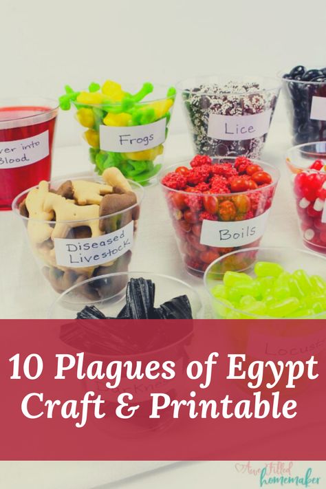 Do you want to teach your children all about the 10 plagues of Egypt in Exodus 7 in a fun, creative way? I have a really unique method to accomplish this goal by adding a delicious and fun memory making craft! Did I mention that while you teach, your kids can eat AND learn all at the same time? Egypt Plagues Craft, Moses And The 10 Plagues Activities, Moses And The Ten Plagues Activity, 9 Plagues Of Egypt Craft, Exodus Plagues Craft, 7 Plagues Of Egypt, 10 Plagues Of Egypt Craft Preschool, 12 Plagues Of Egypt Craft, Passover Kids Activities