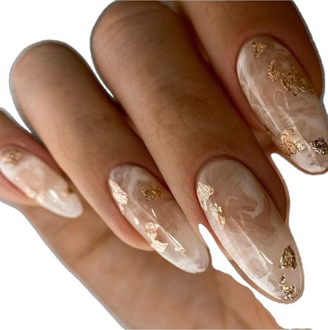 Mermer Nails, Beige Marble Nails, Champagne Manicure, Beige And Gold Nails, Nude Gold Nails, Ongles Beiges, Champagne Nails, Golden Nails, Gold Nail Designs