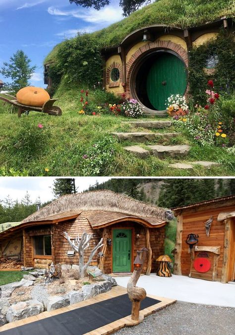 Hobbit Village, The Shire Of Montana, United States Hobbit Hotel, Fantasyland Hotel, Hobbit Village, Igloo Village, Glass Igloo, Coolest Hotels, House In The Clouds, Fogo Island Inn, Unusual Hotels