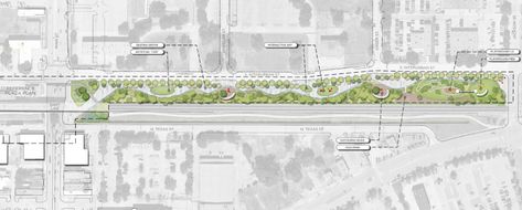 Linear Park Masterplan, Linear Park Landscape Design, Linear Park Design, Linear Landscape Design, Linear Park, Linear Art, Urban Design Plan, Pocket Park, Building Images