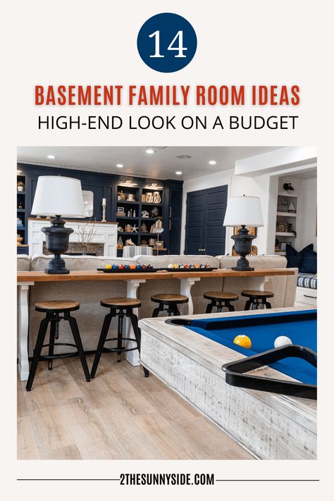 Rec Room Basement, Teen Basement, Basement Family Room Ideas, Basement Family Rooms, Rangement Art, Tv Placement, Room Ideas On A Budget, Basement Games, Hangout Room