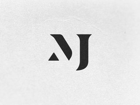 Another exploration on the MJ monogram for a new client of mine. Let me know what you think and if you have any suggestions for me. Thanks!   Dribbble | Behance | Twitter Mj Monogram, Logo Tipografi, Mj Logo, Alfabet Font, Logo Monogramme, Inspiration Logo Design, Initials Logo Design, Restaurant Logo, Monogram Logo Design