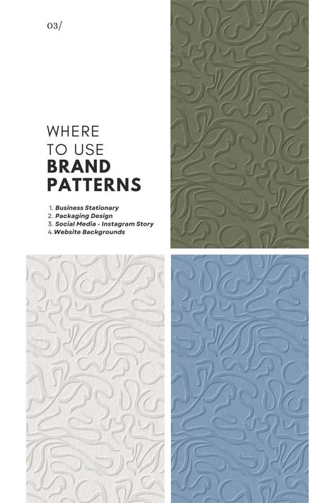 An eye-catching custom brand and Showit web design for Michael Preston, an interior design firm. To create a modern, sophisticated feel, we paired striking serif typography with a simple display font. For their color palette, we used soft hues of blues and greens, grounded by neutrals. Hudson Blau’s custom brand suite and Showit website are the perfect package to present her company in a fresh, classy, and professional manner. Pattern Website Design, Classy Color Palette Branding, Neutral Brand Color Palette, Sophisticated Color Palette Branding, Branding Pattern Design, Scandinavian Branding, Business Color Palette Brand Design, Texture Branding, Natural Branding Design