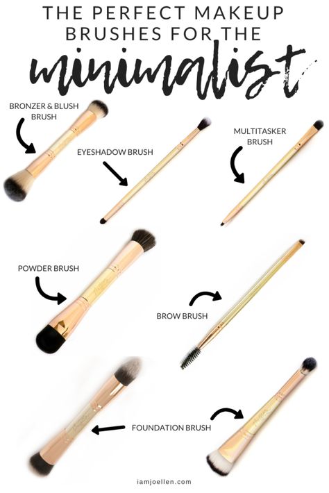 Makeup Tools Products, Maskcara Makeup, Minimalist Makeup, Bronzer Brush, Best Makeup Brushes, Makeup Tut, Braut Make-up, High End Makeup, Makeup Tips For Beginners