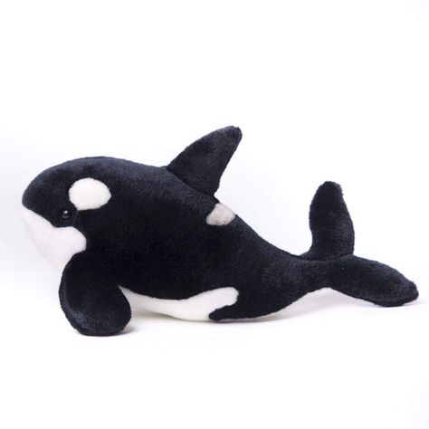 Orca Plushie, Bean Bag Filler, Whale Stuffed Animal, Whale Plush, Orca Whale, Kiwi Bird, Ocean Kids, Orca Whales, Teddy Bear Stuffed Animal