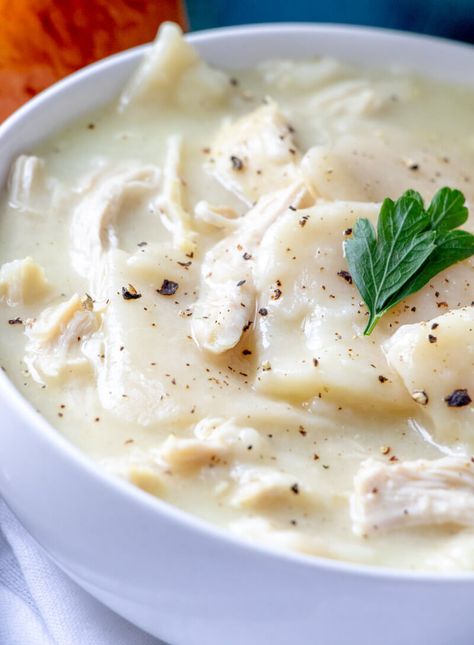 Homemade Chicken Dumplings Boiled Chicken And Dumplings, Cracker Barrel Chicken And Dumplings Recipe, Dumplin Recipe, Chicken And Dumpling Soup, Best Chicken And Dumplings, Chicken N Dumplings, Cracker Barrel Chicken, Chicken Dumplings Recipe, Homemade Chicken And Dumplings